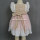 Wholesale pink WDW remake girls baby dresses